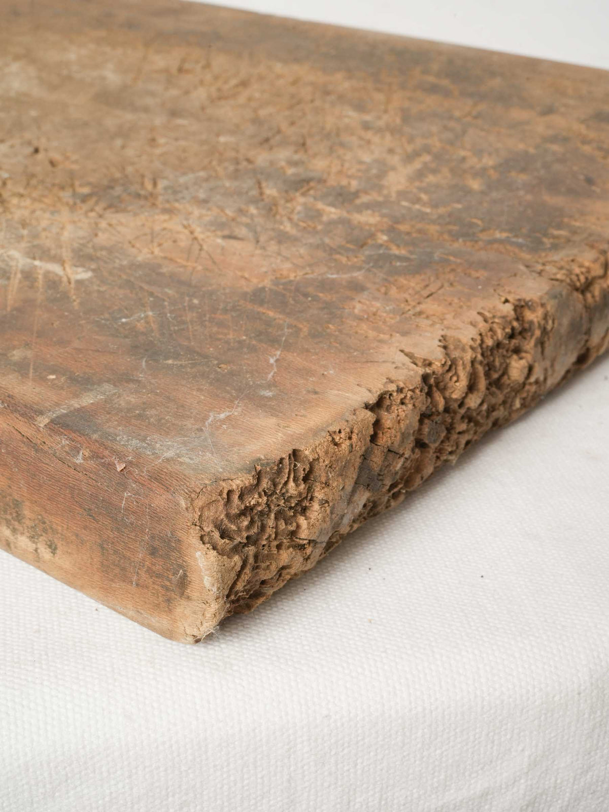 Large Rustic Antique French Cutting Board from Provence