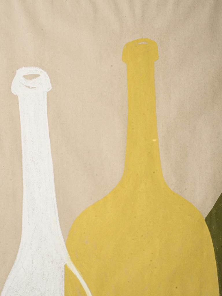 Iconic deep olive green painting