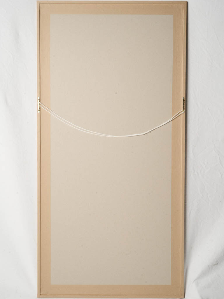 Simplified ivory rice paper drawing