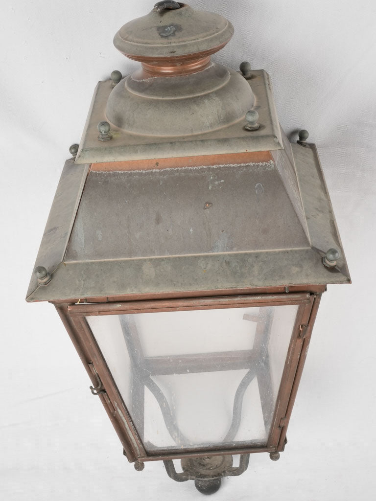 Charming copper exterior nostalgic lantern