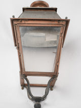 Classic copper lantern, unique weathering