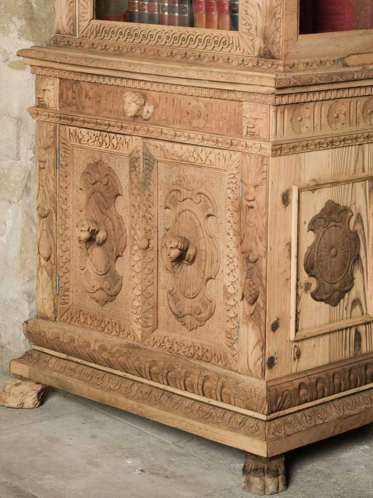 Late 19th Century French Neo-Renaissance Display Vitrine - 83" x 32¾"