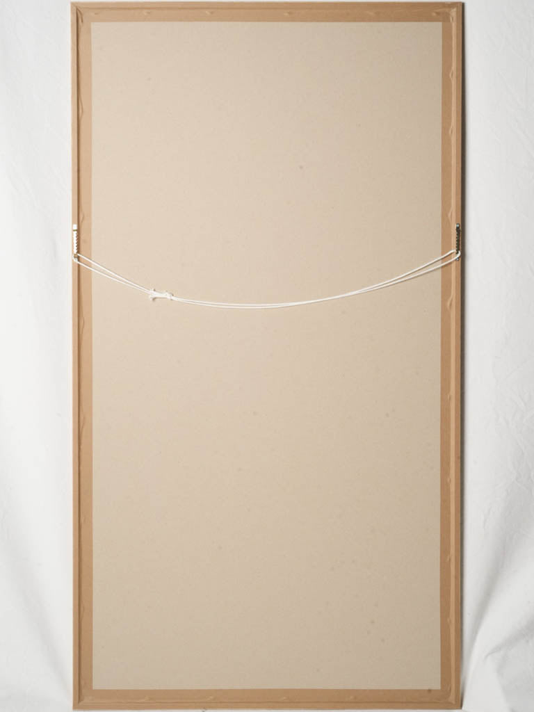 Soft textured modern wall art