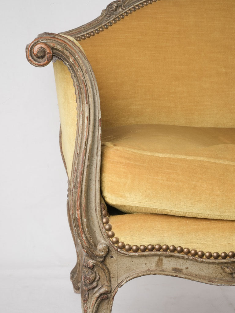 Broad Louis XV style armchair