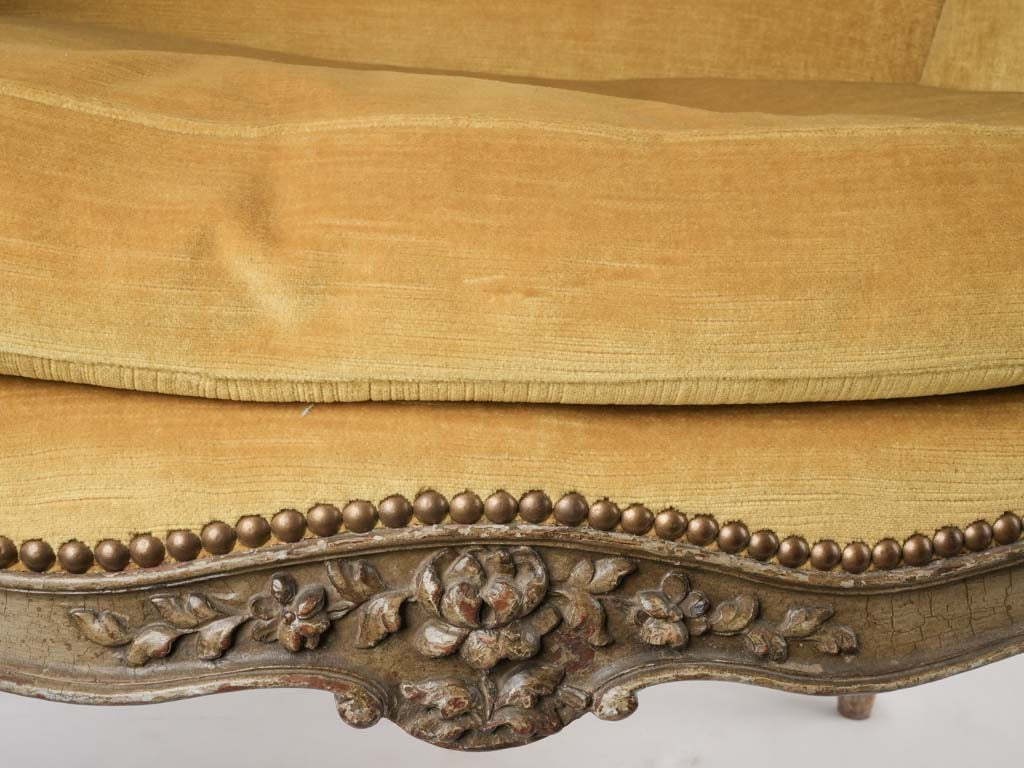 Broad Louis XV style armchair