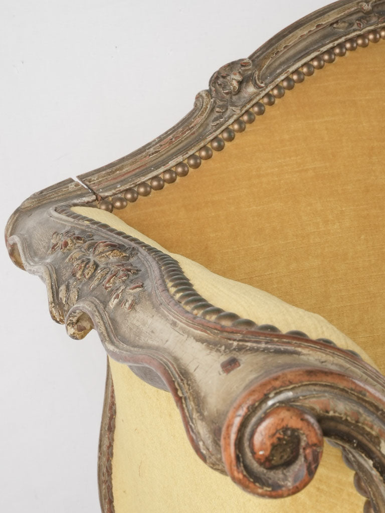 Broad Louis XV style armchair