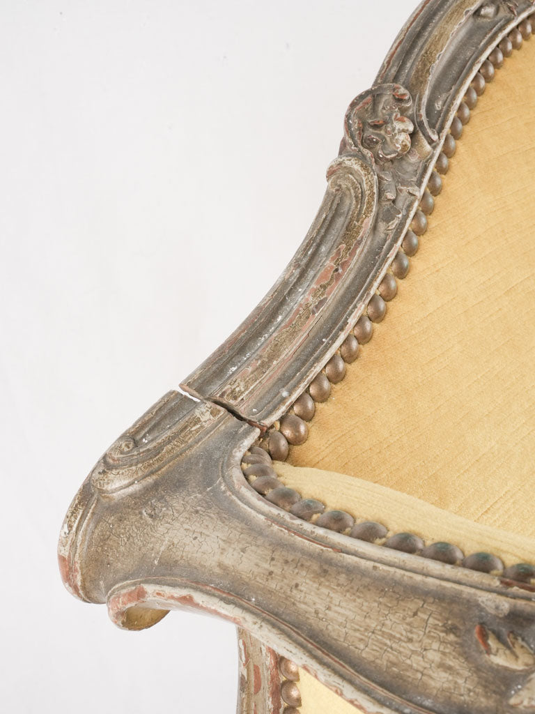 Broad Louis XV style armchair