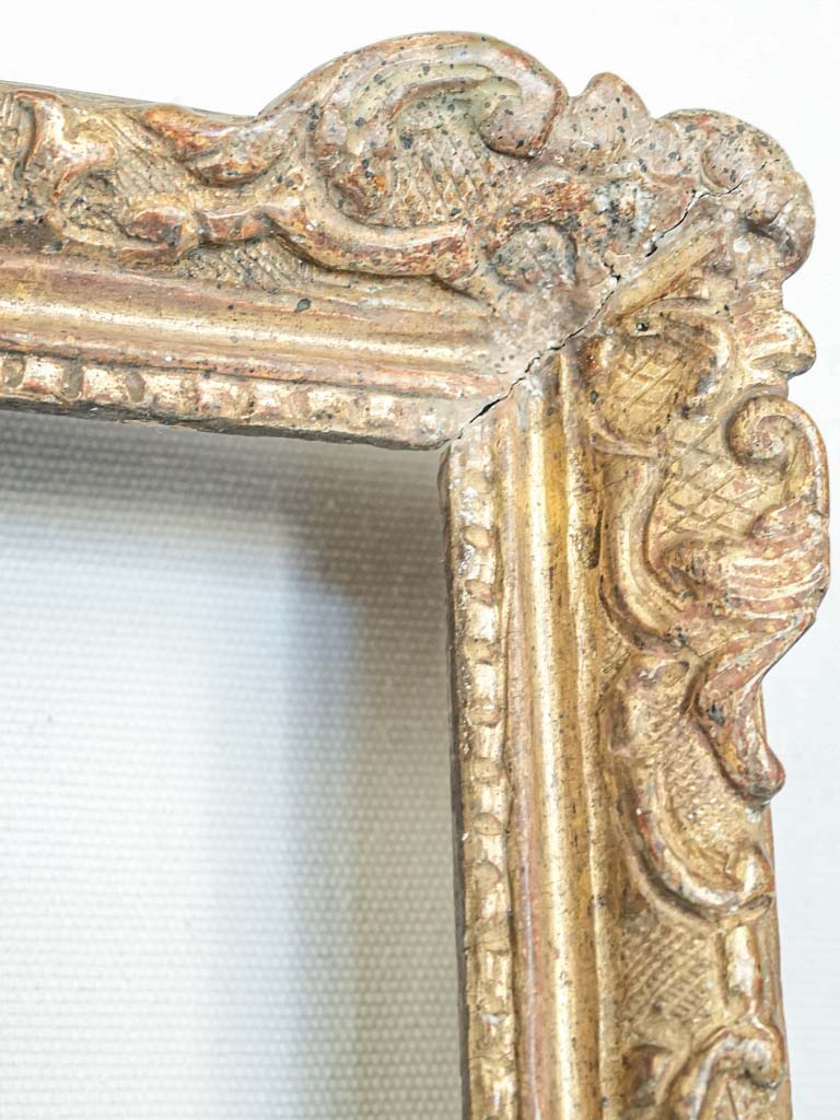 Rich patina decorative art frame