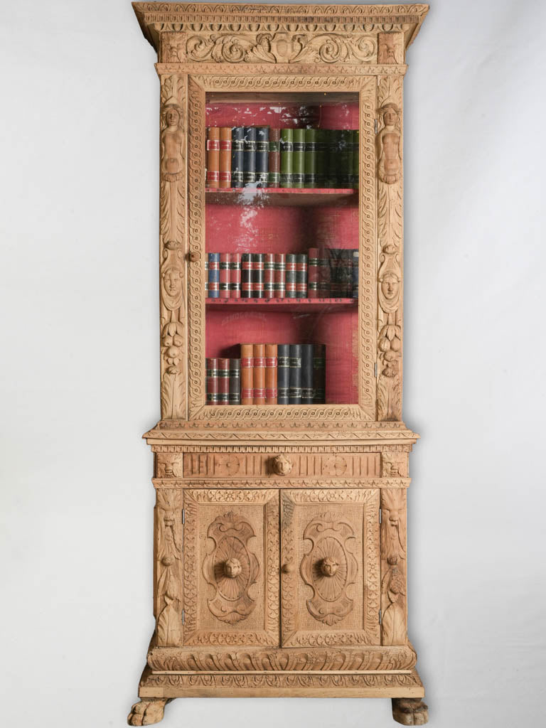 Late 19th Century French Neo-Renaissance Display Vitrine - 83" x 32¾"