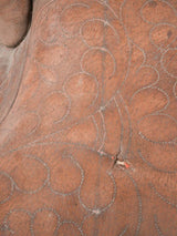 Leather saddle from the Camargue