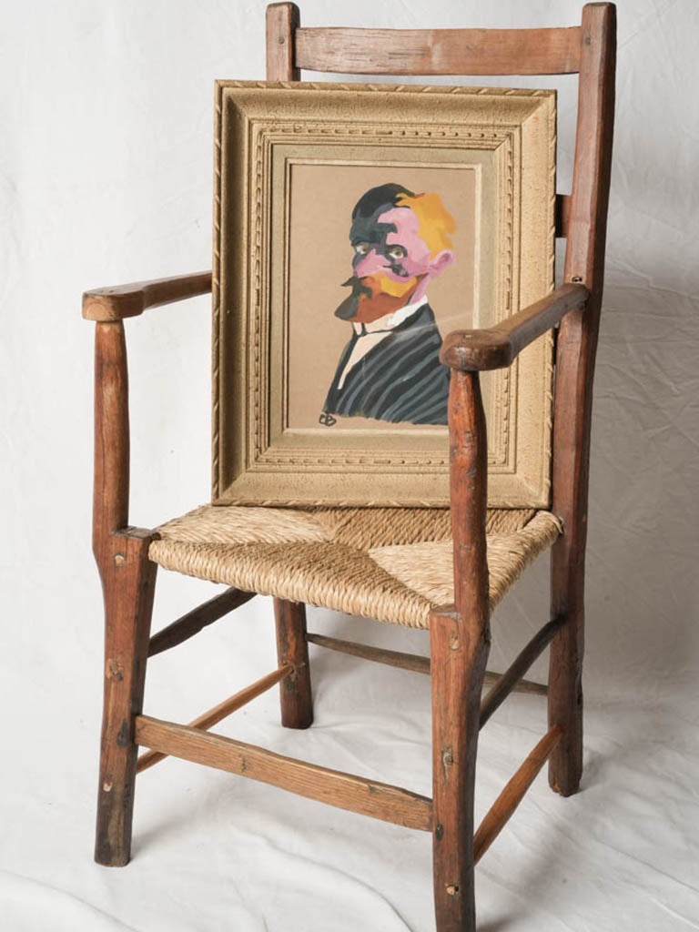 Handcrafted vernacular armchair