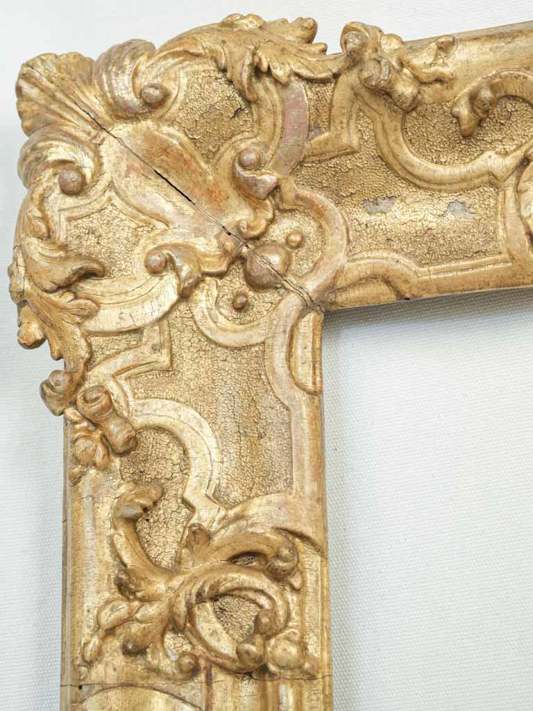 Refined 18th-century art frame