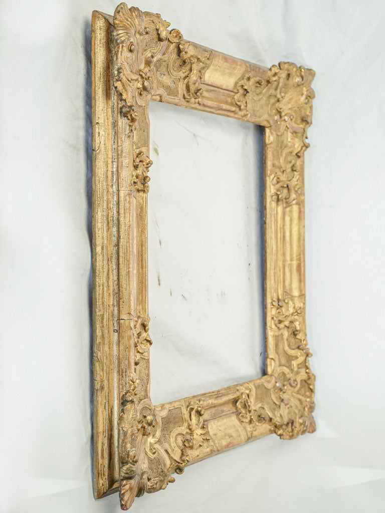 Gilded wooden decorative frame