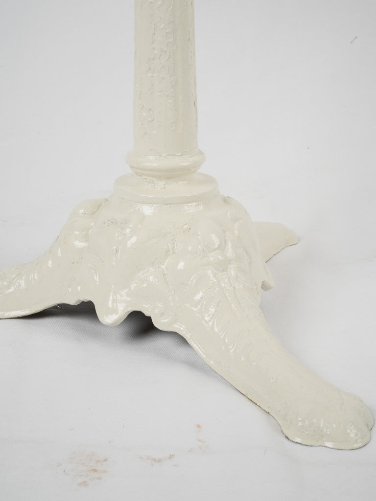 Vintage French cast iron garden table