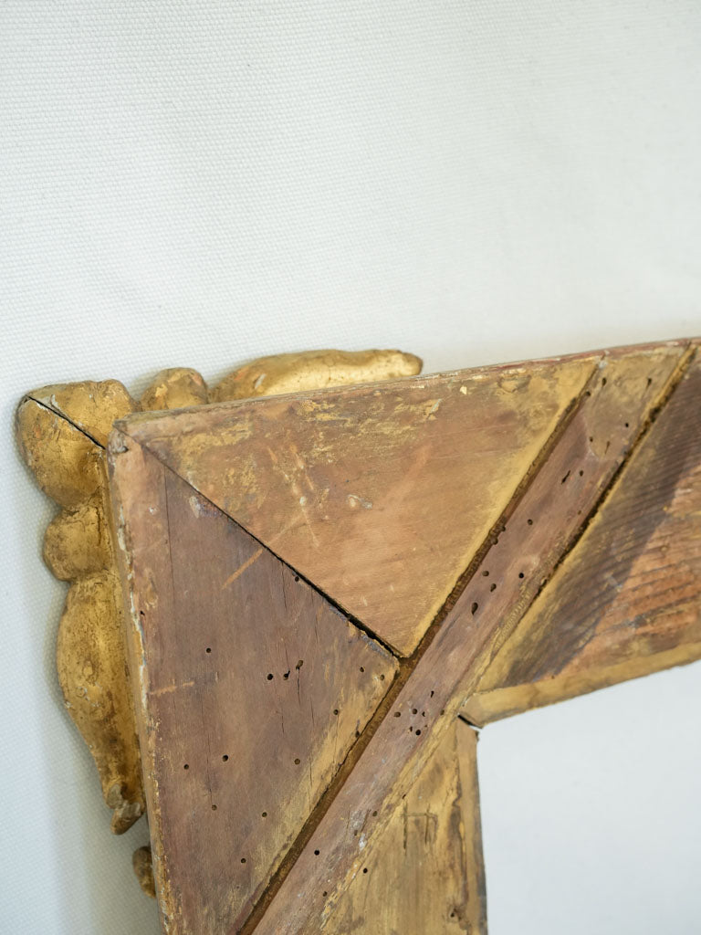 Antique gold-leaf finish frame