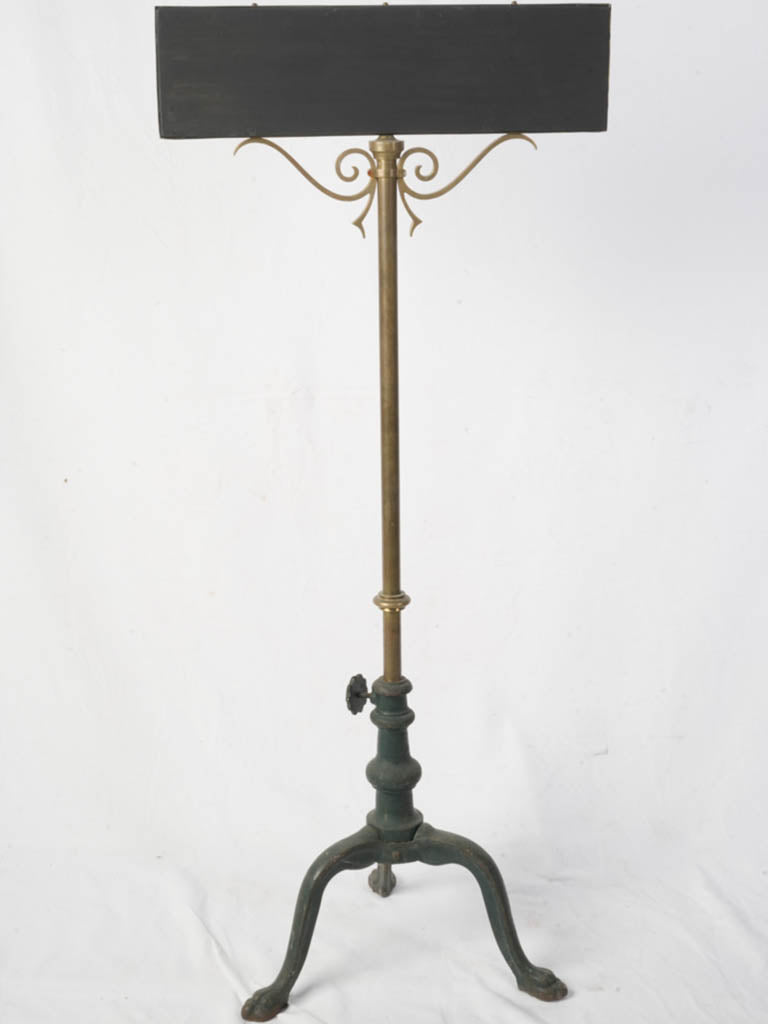 Authentic timeworn patina stand  