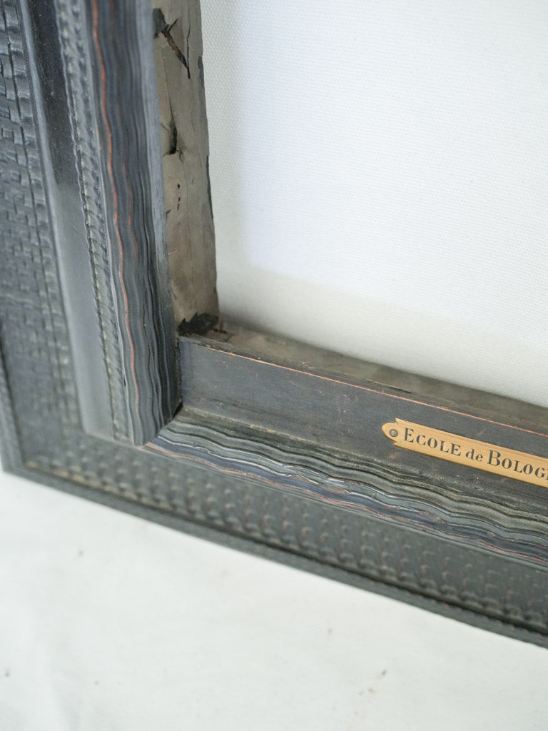 Distinctive Italian wooden wall frame  