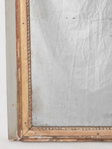 Rustic Louis XVI trumeau mirror 40½" x 23¼"
