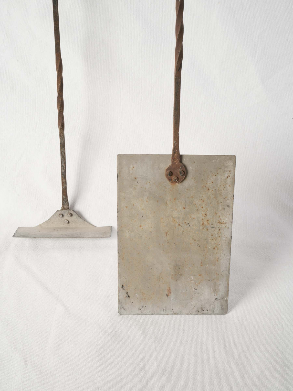 Hand Forged Iron Fire Tools Set from Provence
