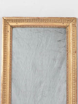 Beaded detail vintage rectangular mirror