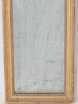Timeless gold-finish classic wall mirror