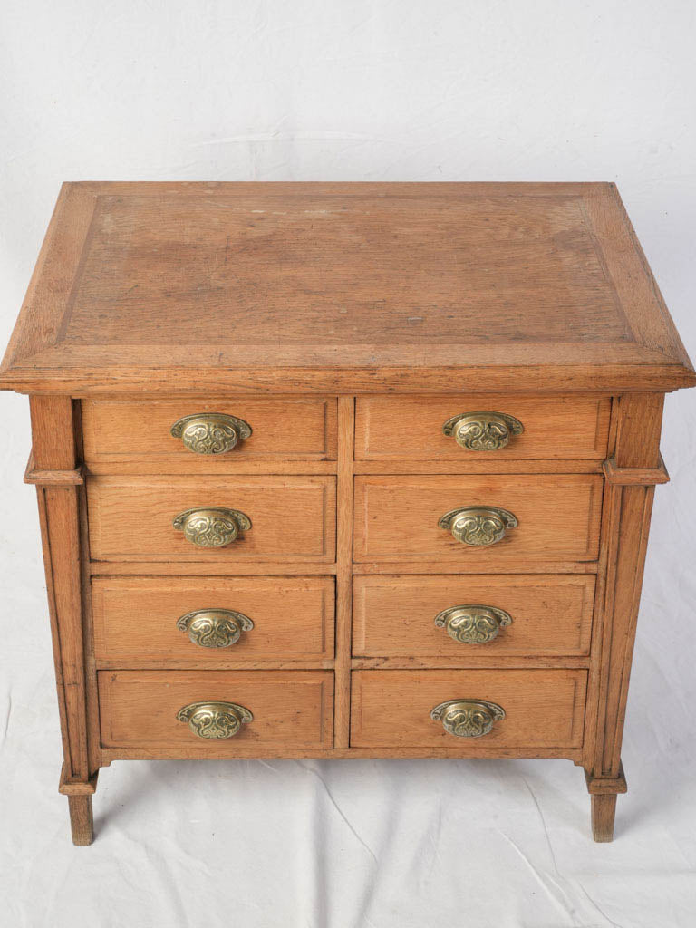 Warm patina oak chest