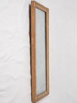 Rectangular Louis XVI mirror w/ bead detail 41" x 15¾"