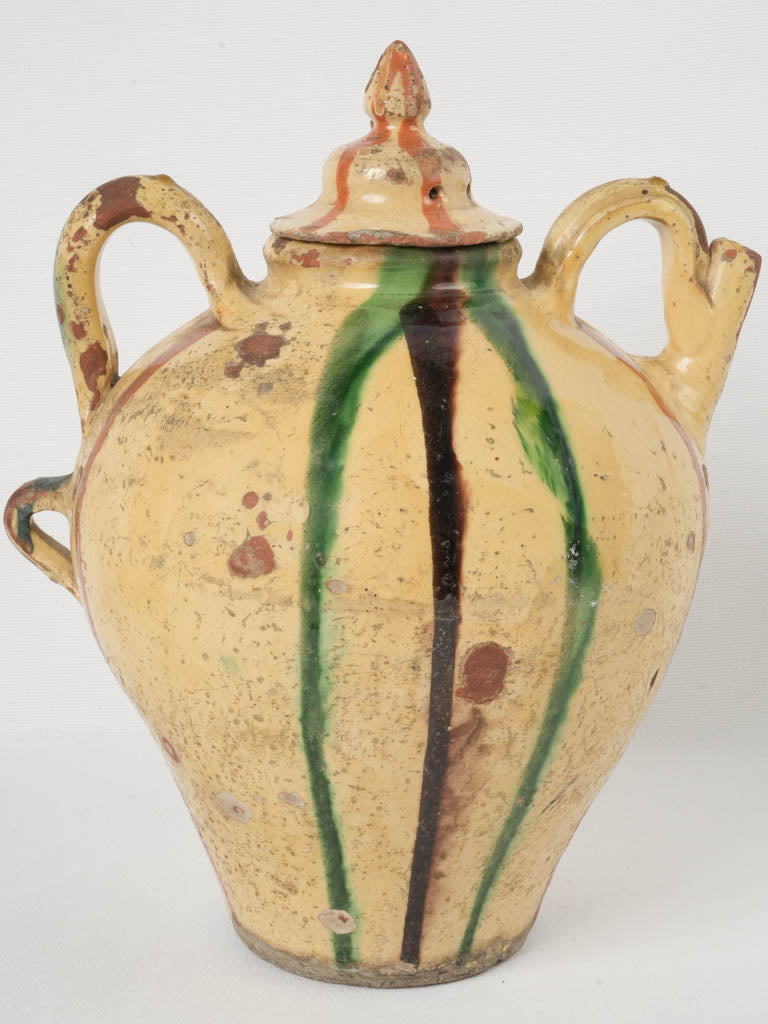 Rare 19th-Century French Terracotta Water Jug