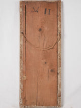 Rectangular Louis XVI mirror w/ bead detail 41" x 15¾"