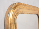 Gold Louis Philippe mirror 30" x 22½"