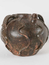 Exquisite ancient walnut oil pitcher