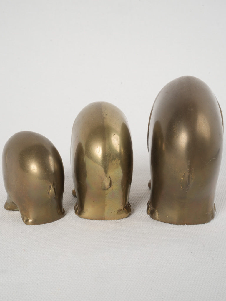 Vintage design elephant tabletop collectibles