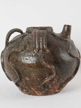 Late nineteenth-century walnut oil pitcher