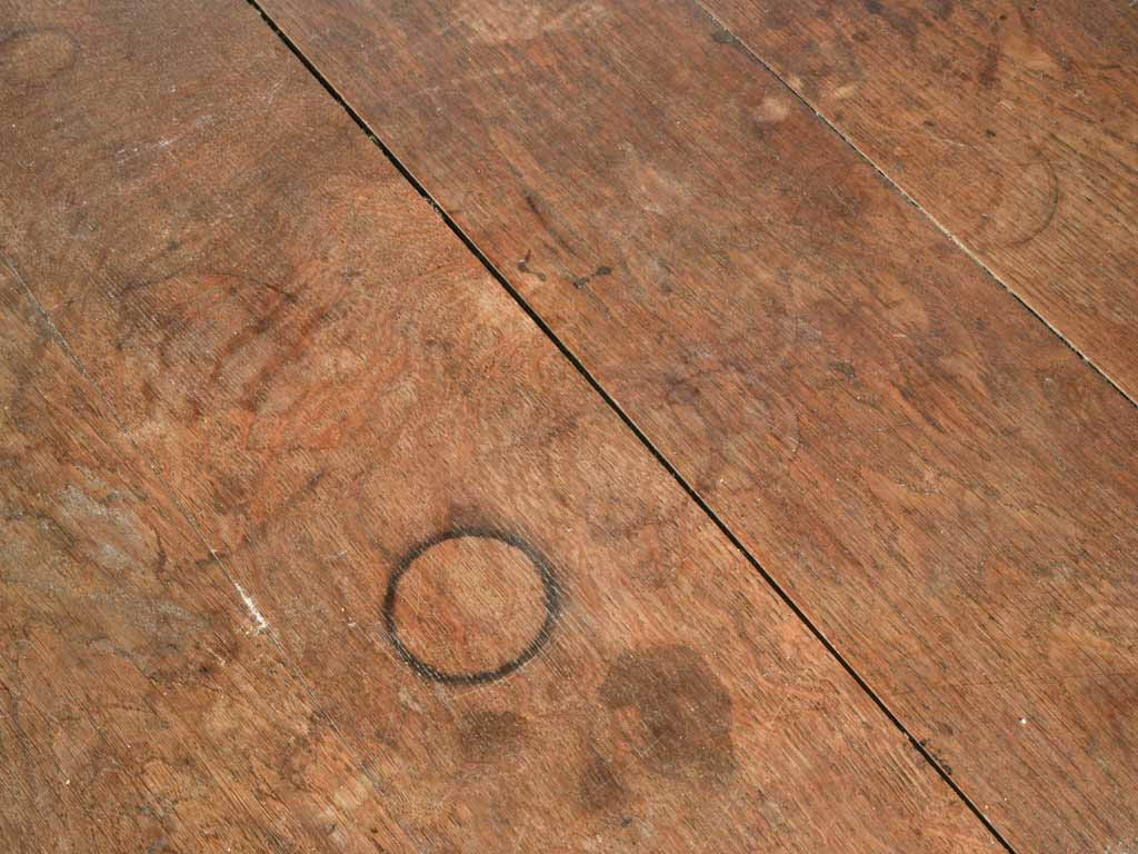 Robust walnut utilitarian craft table  