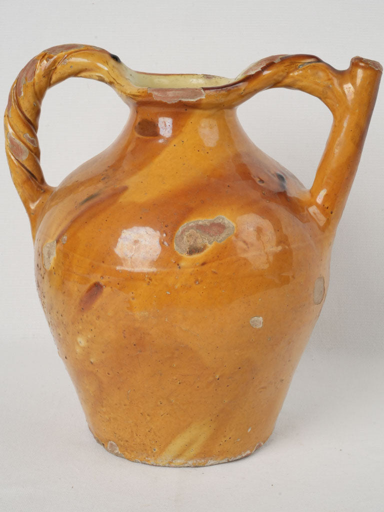 Traditional Southern French Twisted Handle Orjol