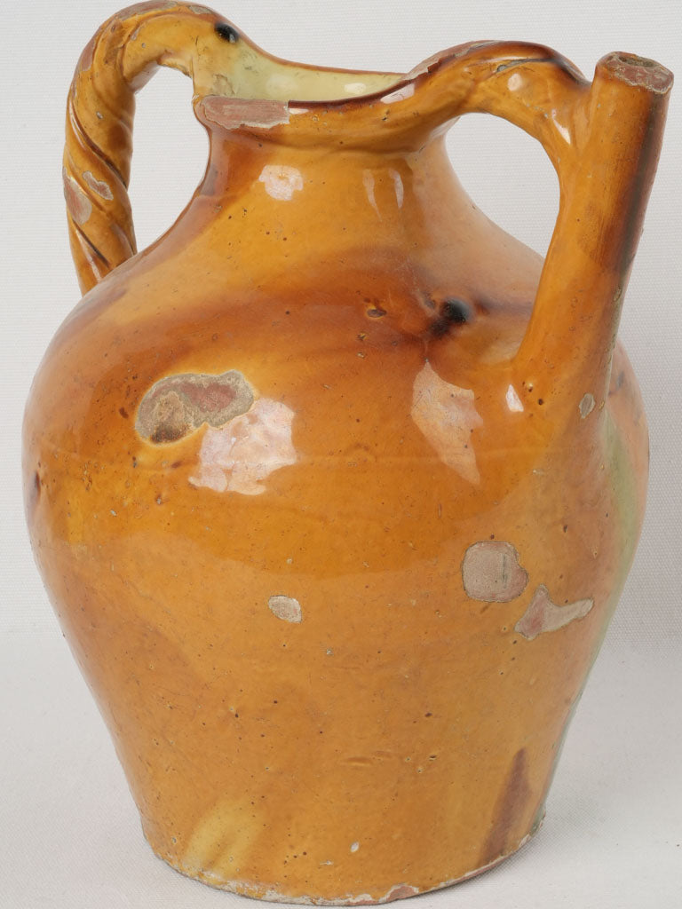 Lauragais Region Pottery Orjol with Warm Hues