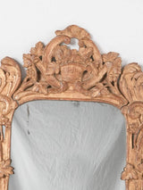 Vintage Provence-inspired decorative wall mirror