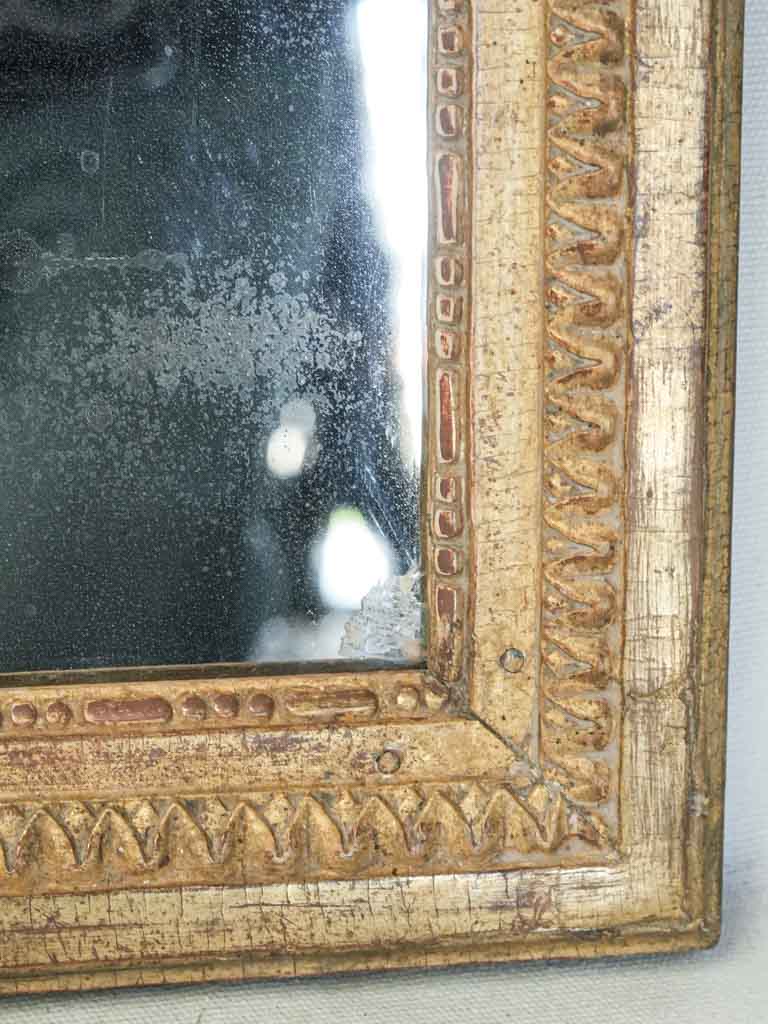 Charming aged decorative mirror