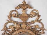 Louis XIV giltwood mirror 49¼" x 23¾"