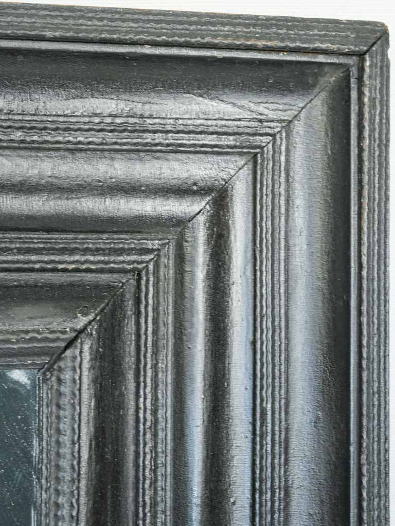 Refined Italian stepped profile mirror