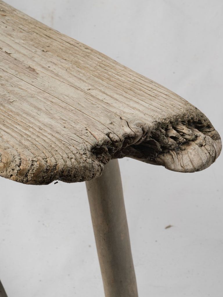20th-Century French Rustic Driftwood Bench - 53½"