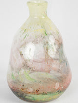 Playful color-pop glass Fondu vase