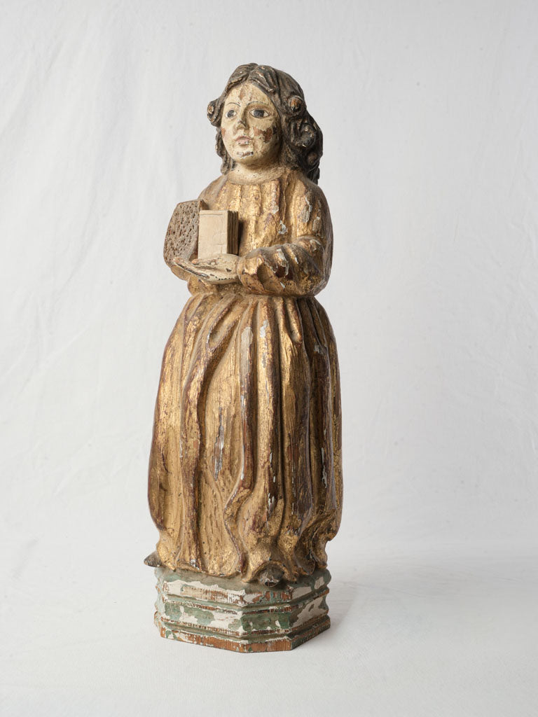 Rare antique carved sculpture figure