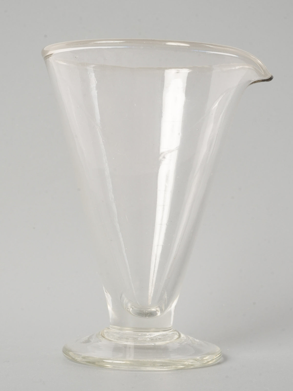 Vintage French Glass Apothecary Beaker