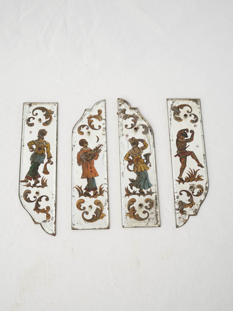 Distinctive Murano glass finger plates  