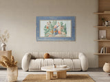 Time-honored, decorative Provencal oil artwork