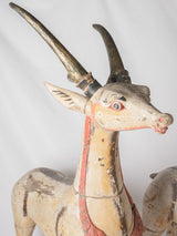 Charming facial expression antelope statues