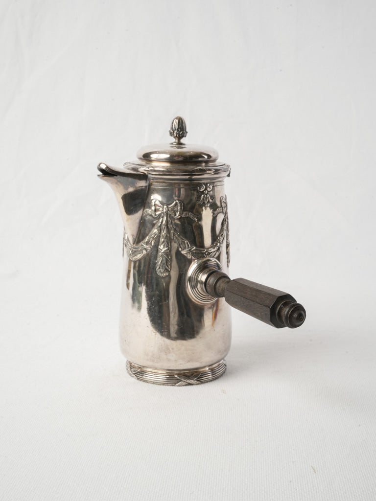 Antique silver-plated coffee pot  