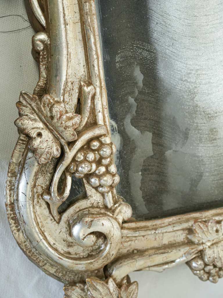 Soft elegant patina mirror