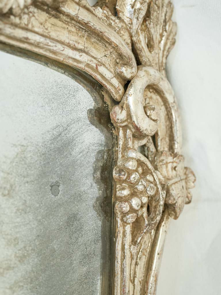 Decorative mercury glass mirror